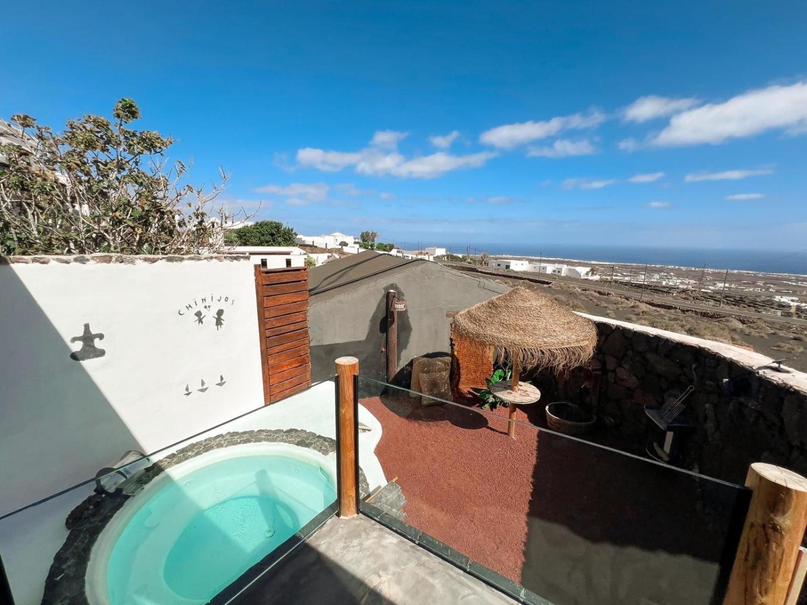 Casita Mis Chinijos Con Jacuzzi O Minipiscina Apartment La Asomada  Ngoại thất bức ảnh